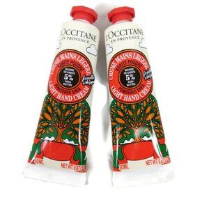 L'Occitane Limited Edition Powdered Shea Hand Cream 30ML X 2 NEW